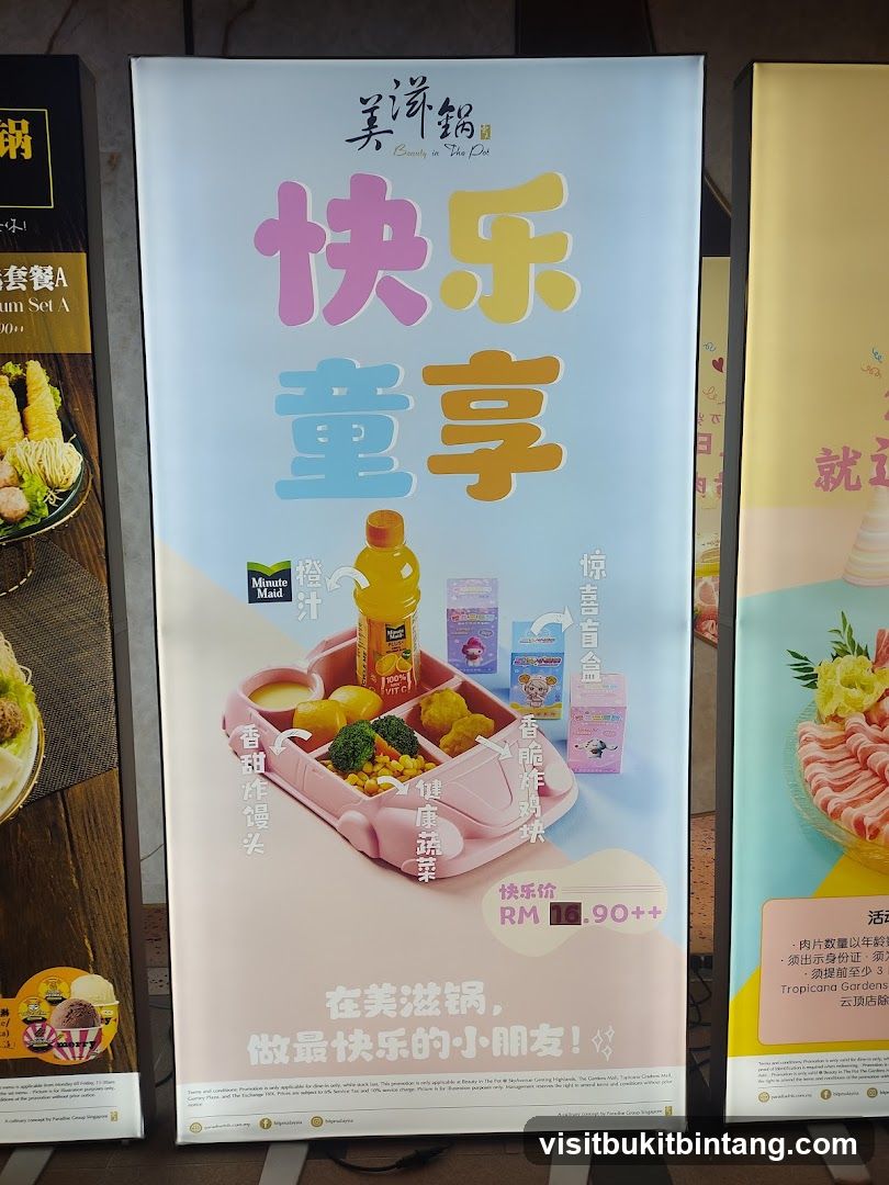 Beauty in The Pot Children's Meal Promotion