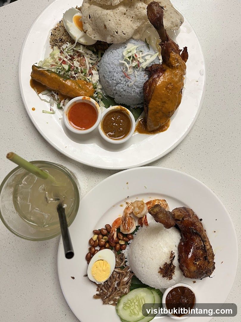 Nasi Lemak Dishes