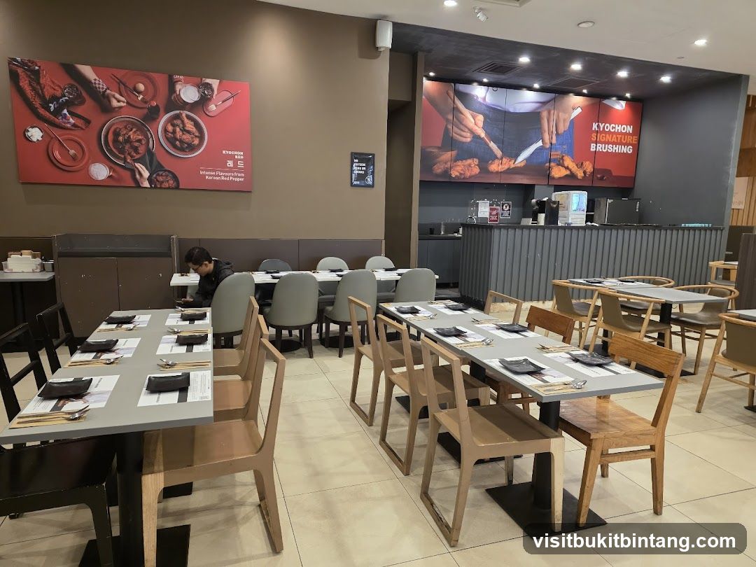 Restaurant Interior with Dining Tables