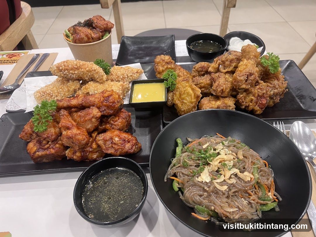Korean Fried Chicken Feast