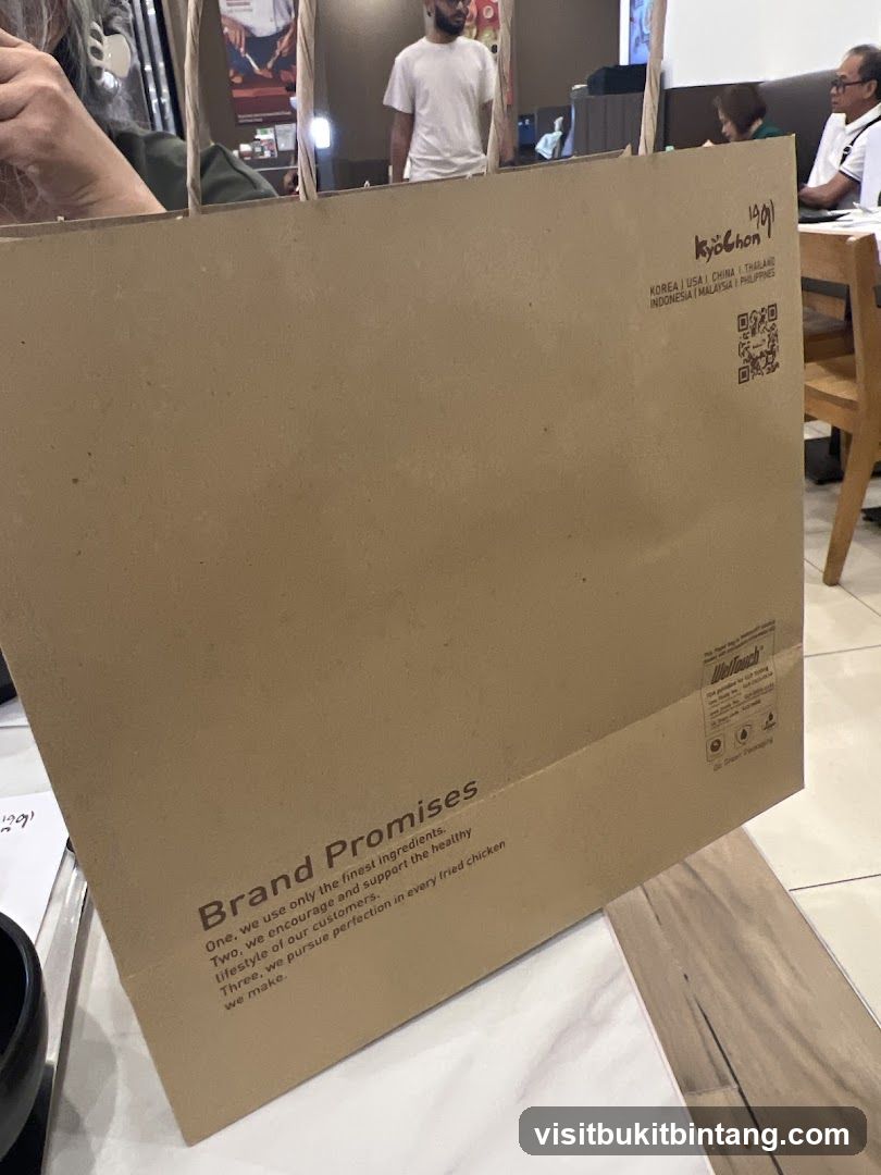 Kyochon Brand Promises Bag