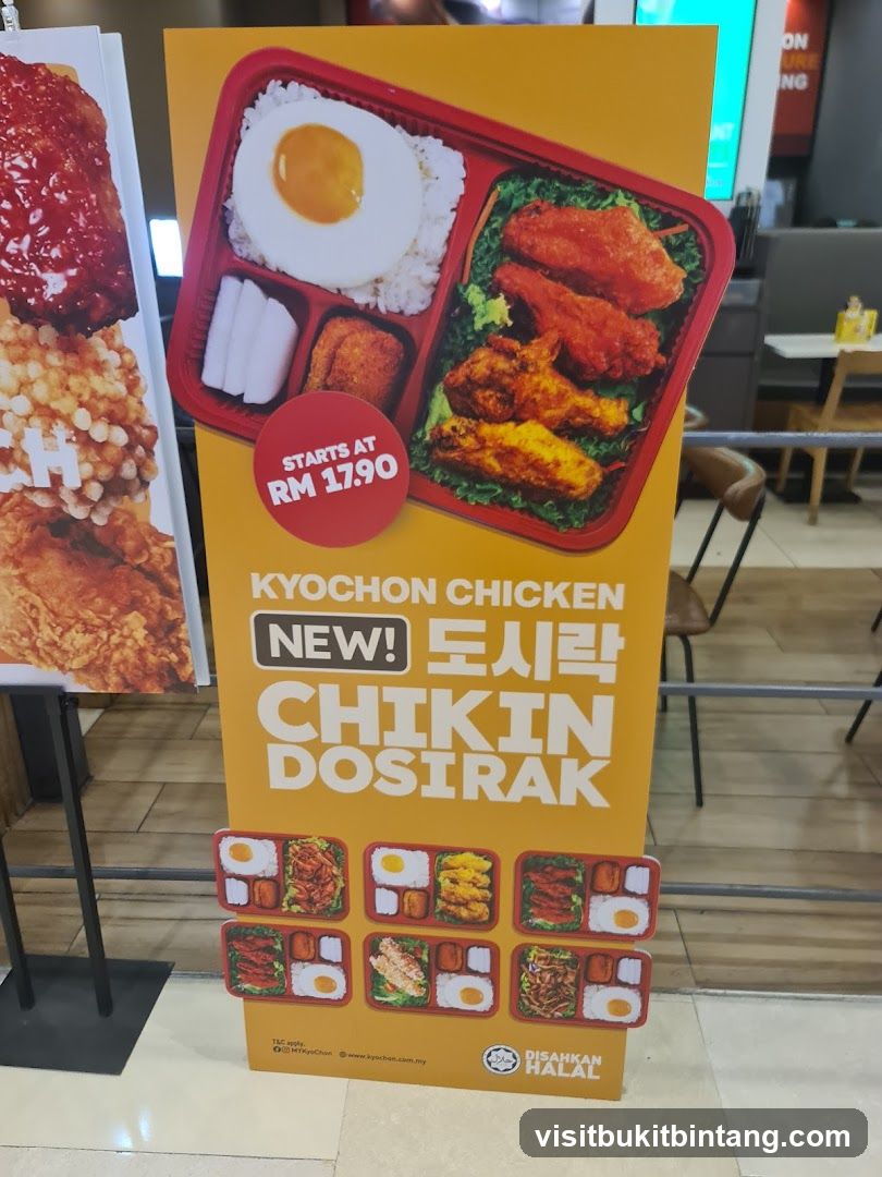 Kyochan Chicken Chikkin Dosirak Promotion