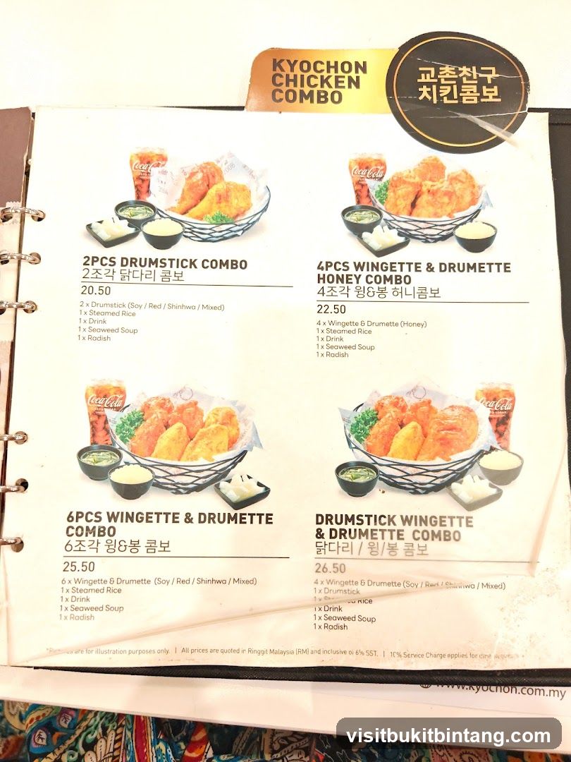 KyoChon Chicken Combo