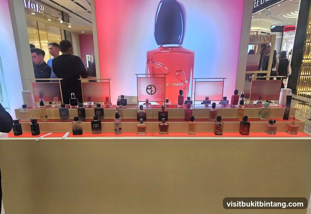 Giorgio Armani Fragrance Display
