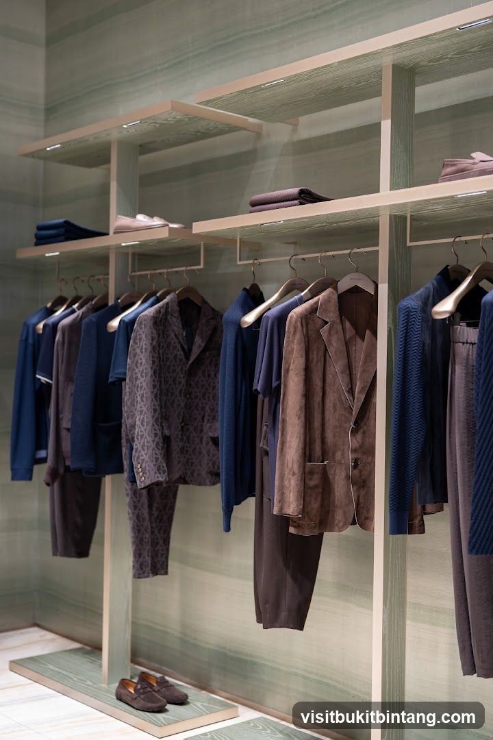 Men's Apparel Display