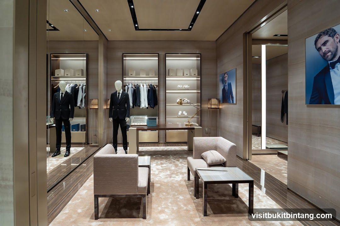 Luxury Menswear Store Interior