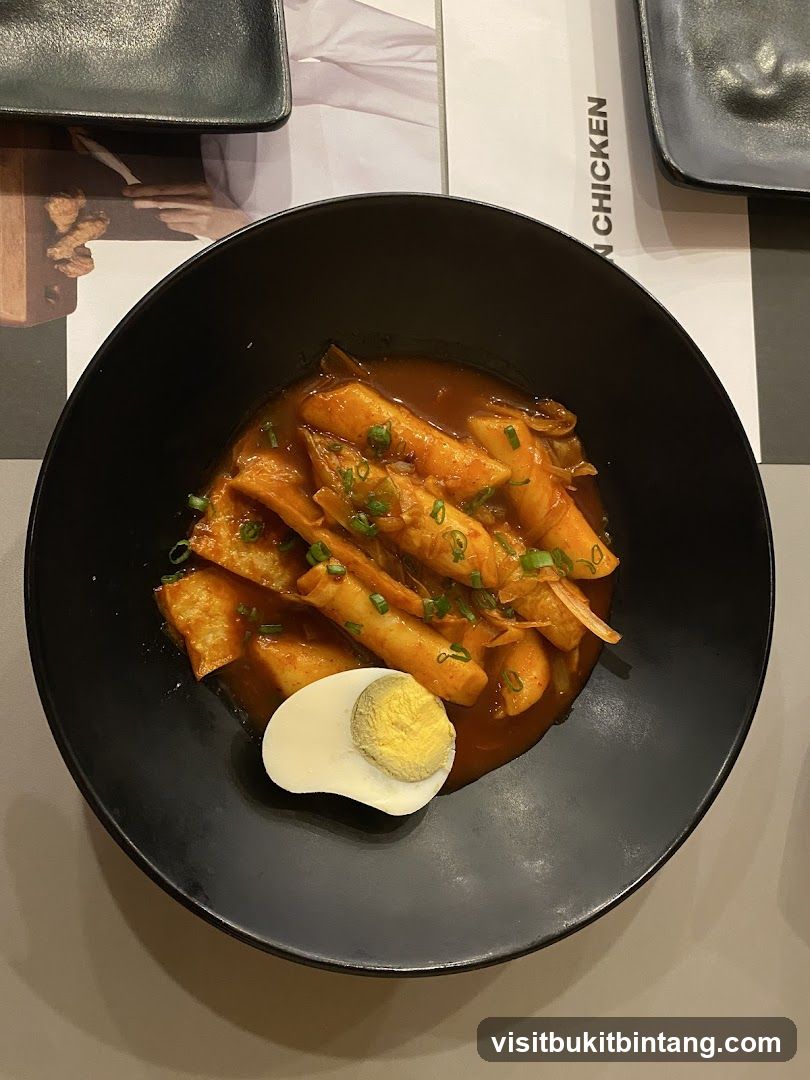Tteokbokki with Egg