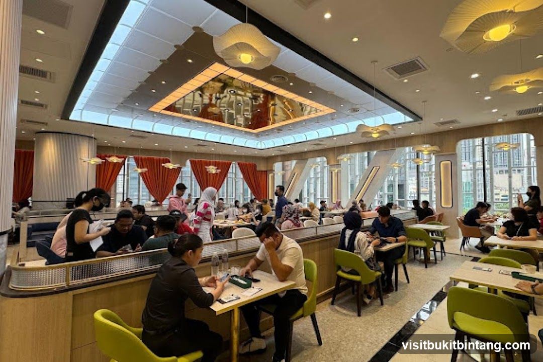 Busy Restaurant Interior