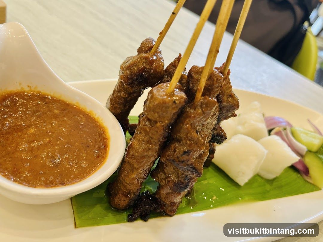 Satay Skewers with Peanut Sauce
