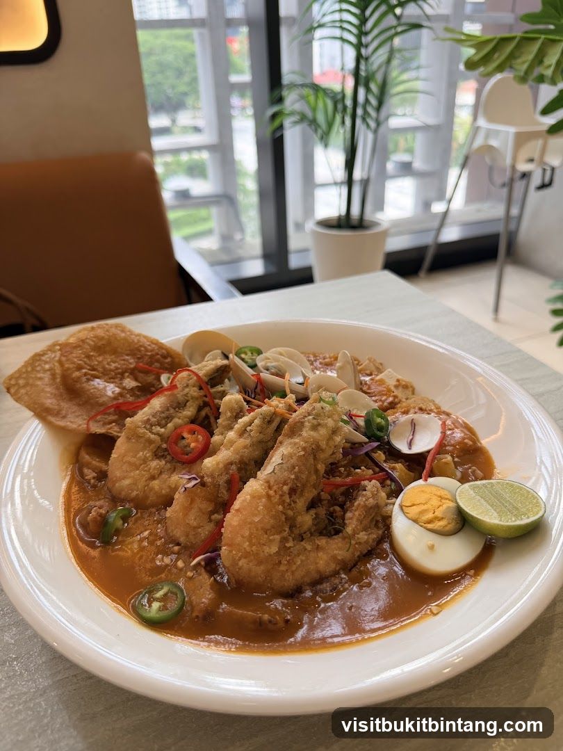 Fried Prawns with Gravy
