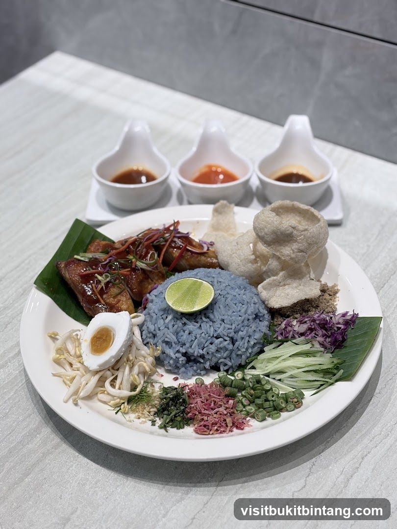 Nasi Kerabu Platter