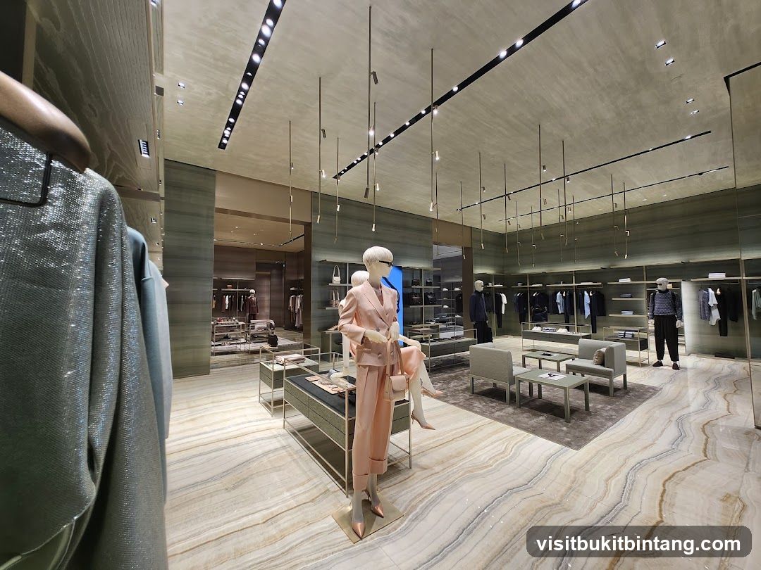 Luxury Clothing Store Interior