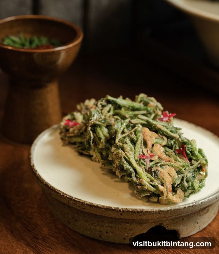 Fried Greens with Shrimp