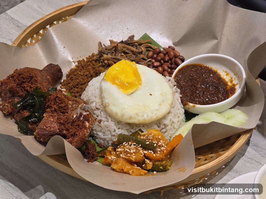 Nasi Lemak Platter