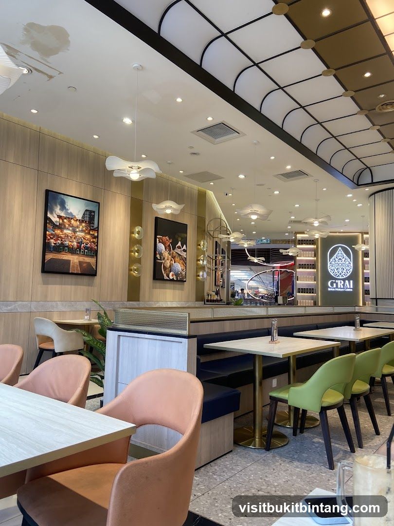 Restaurant Interior with Modern Decor