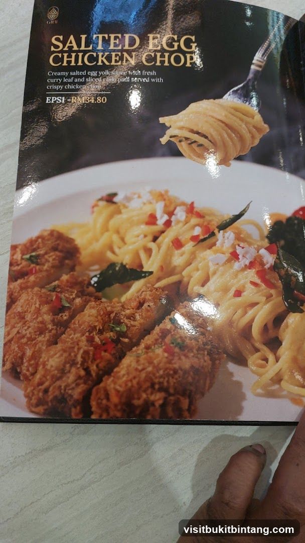 Salted Egg Chicken Chop