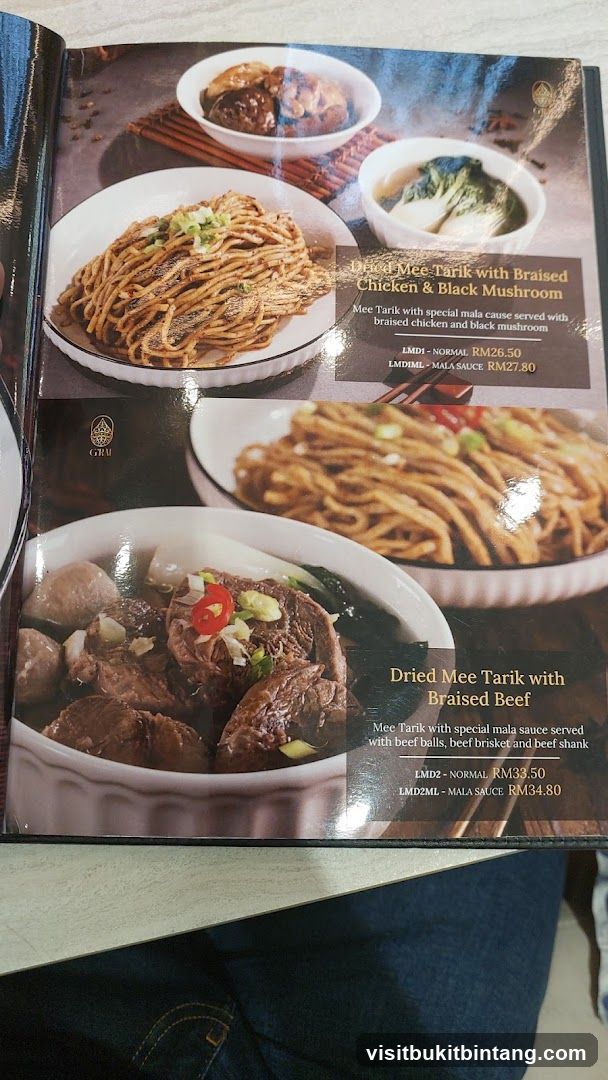 Mee Tarik Dishes