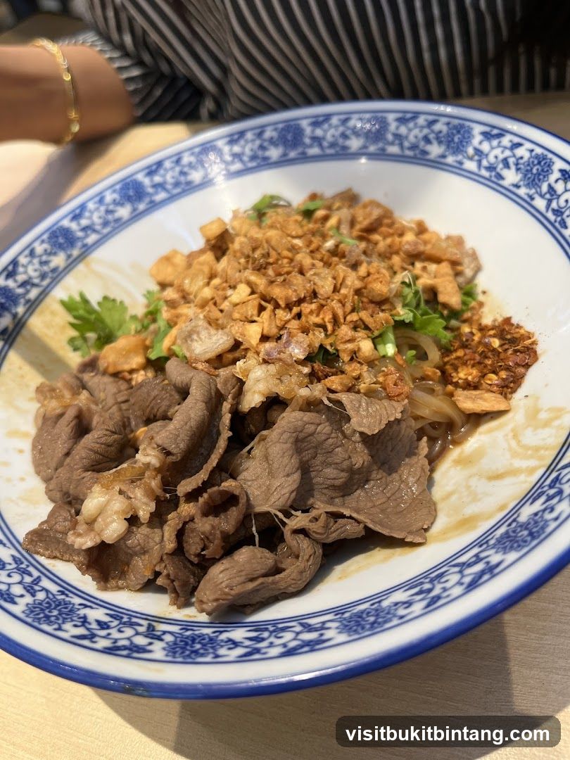 Beef and Noodle Dish
