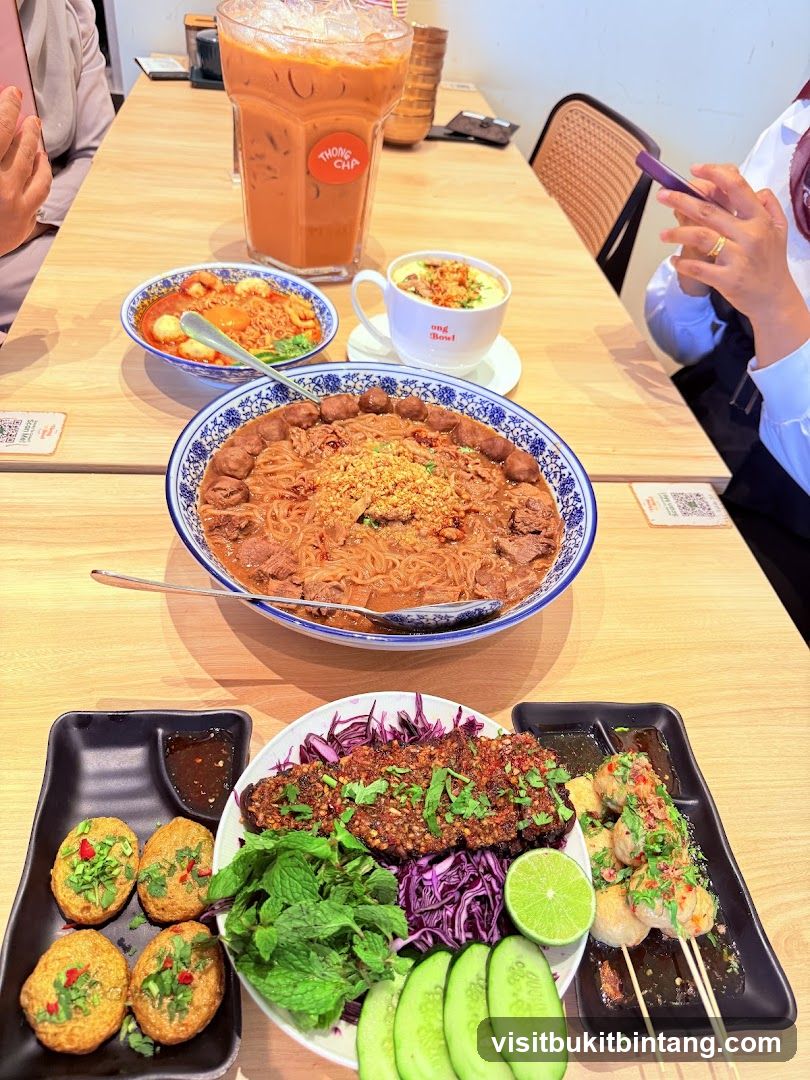 Thai Food Spread