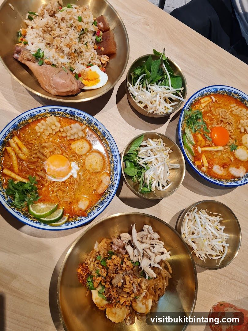 Assortment of Asian Dishes