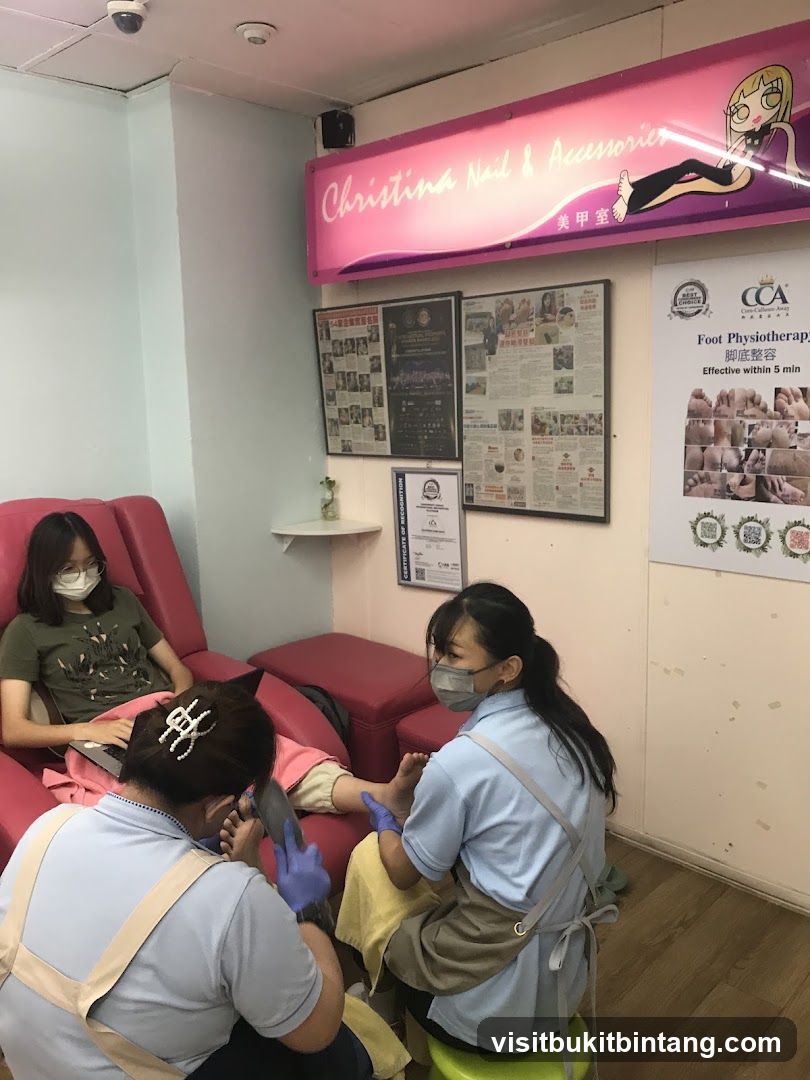 Nail Salon Interior