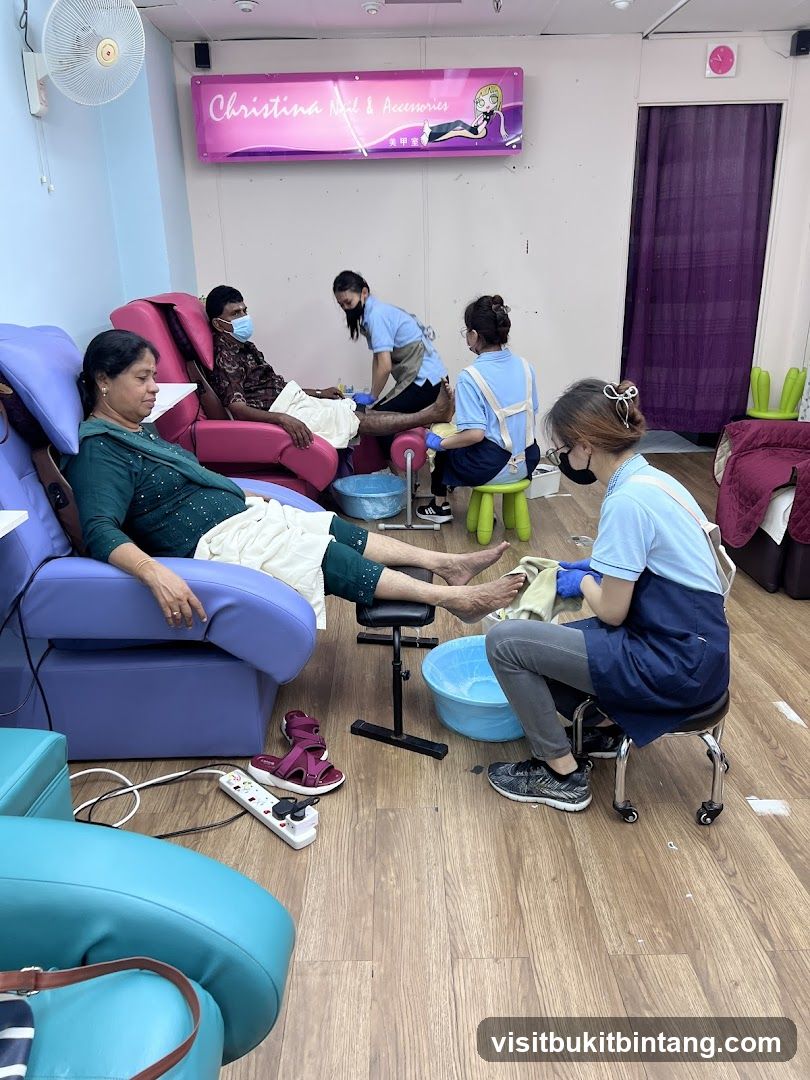 Nail Salon Interior