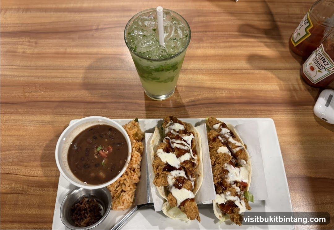 Tacos with Sides and Drink