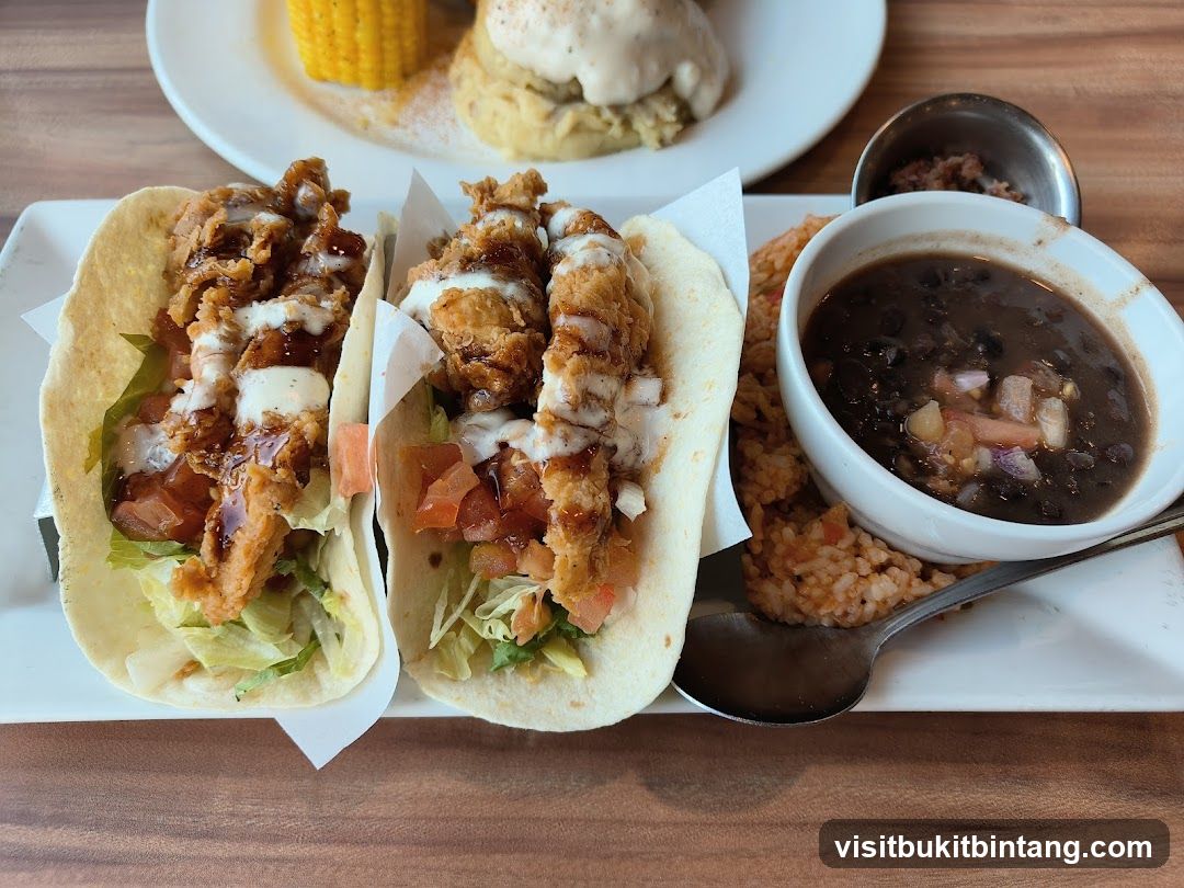 Crispy Fish Tacos with Sides