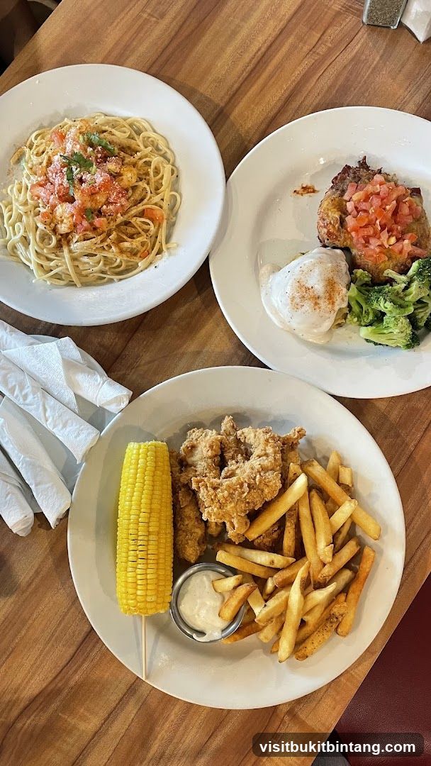 Three Plates of Food