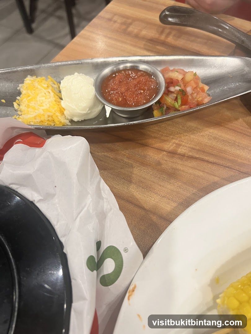 Condiments Platter