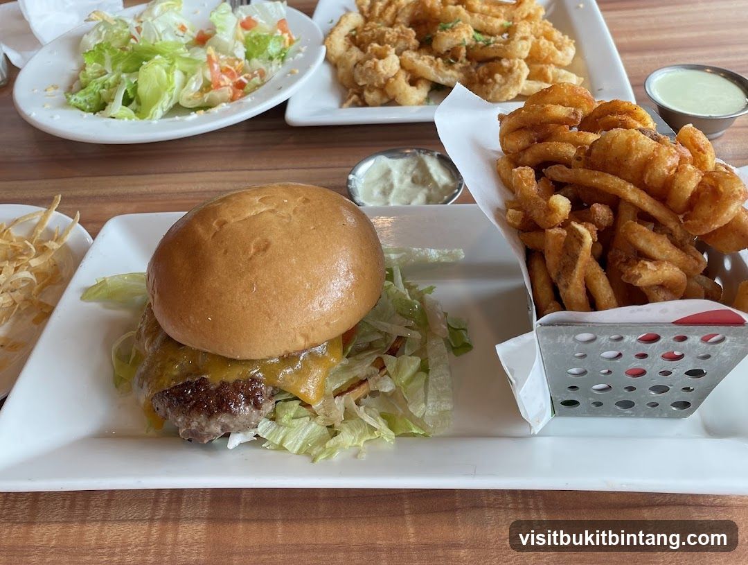 Burger and Fries