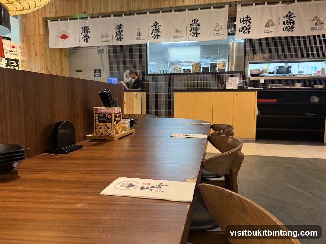 Restaurant Interior with Dining Tables