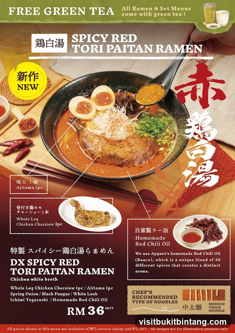 Spicy Red Tori Paitan Ramen