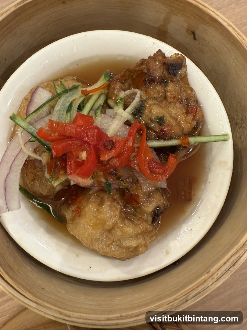 Steamed Dish with Toppings