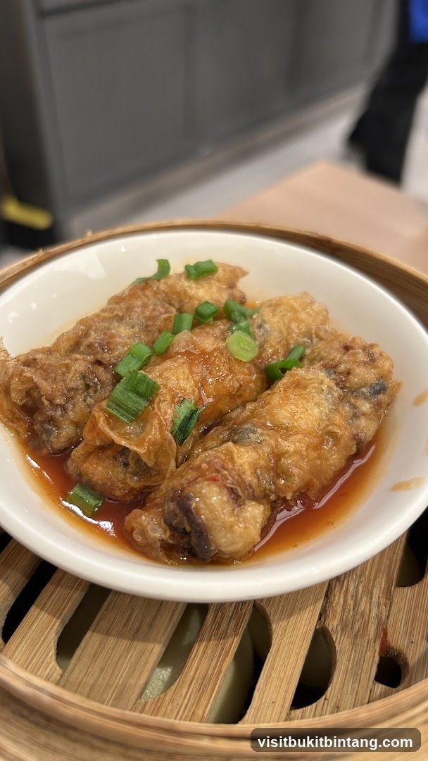 Fried Tofu Skin Rolls