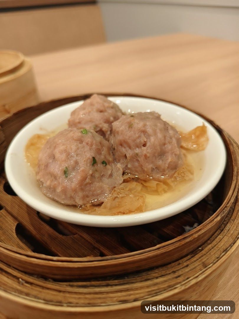 Steamed Meatballs