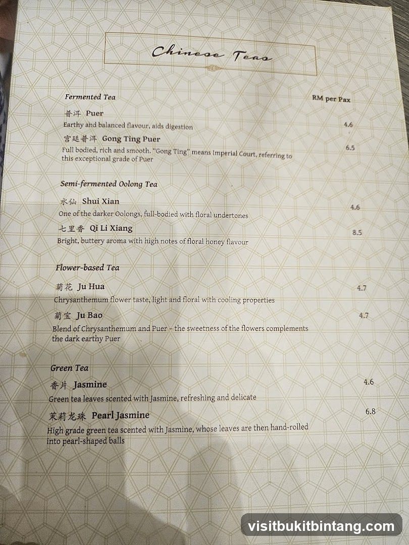 Chinese Teas