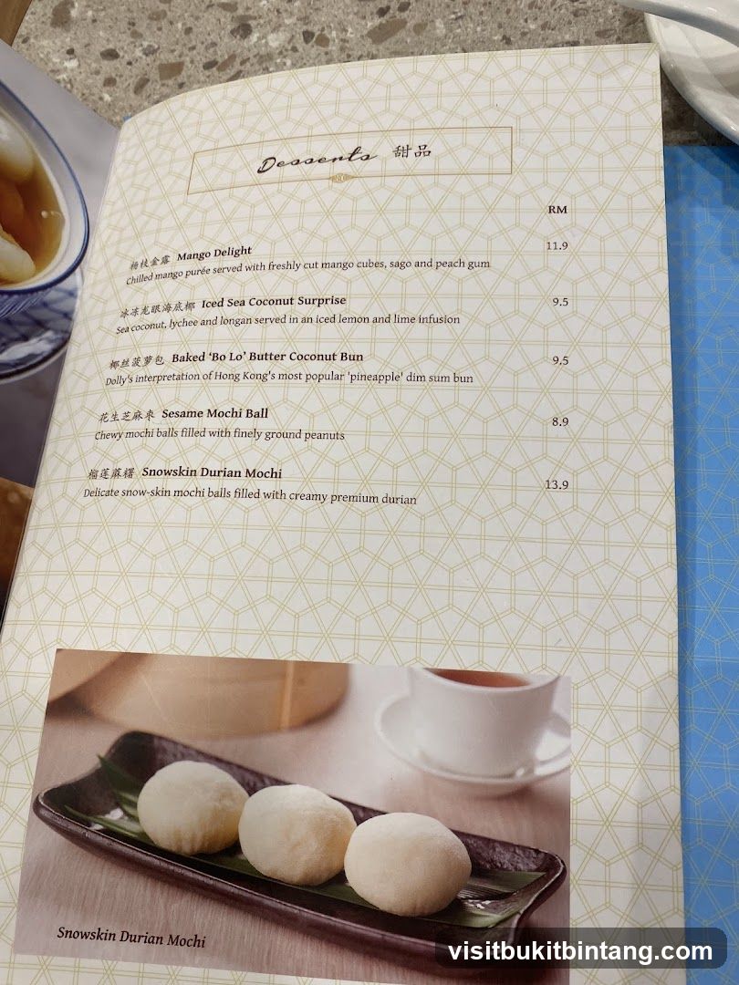 Desserts