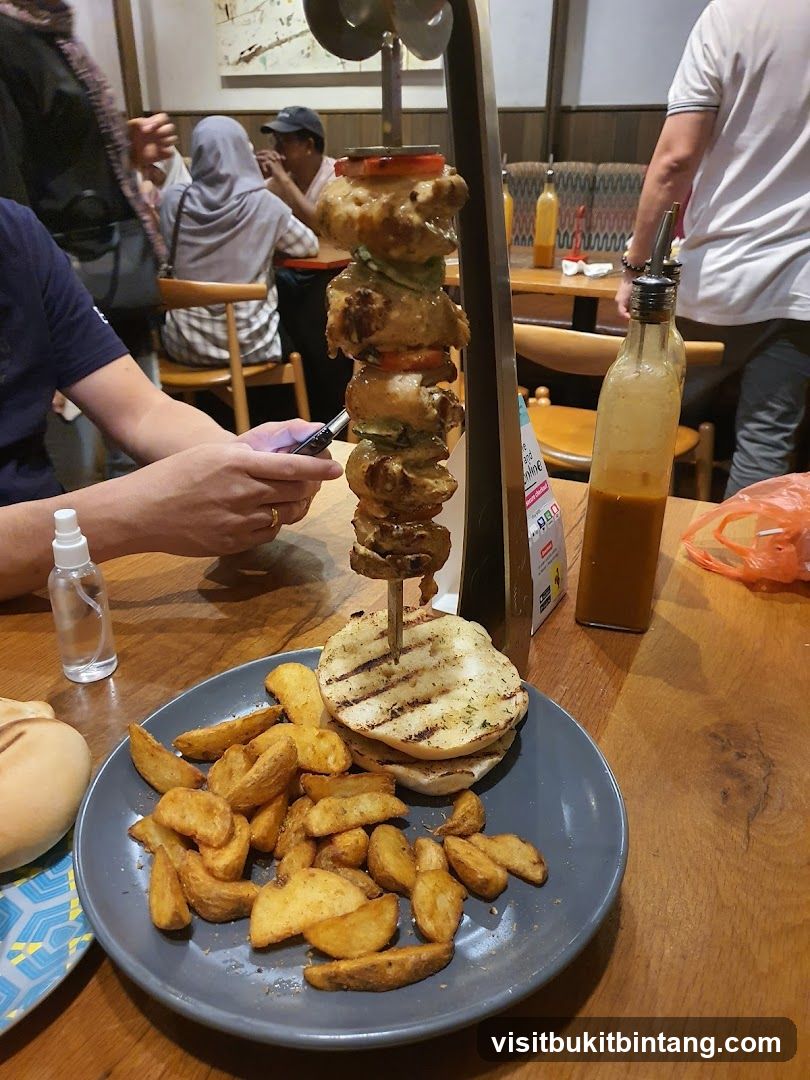 Vertical Skewer Meal