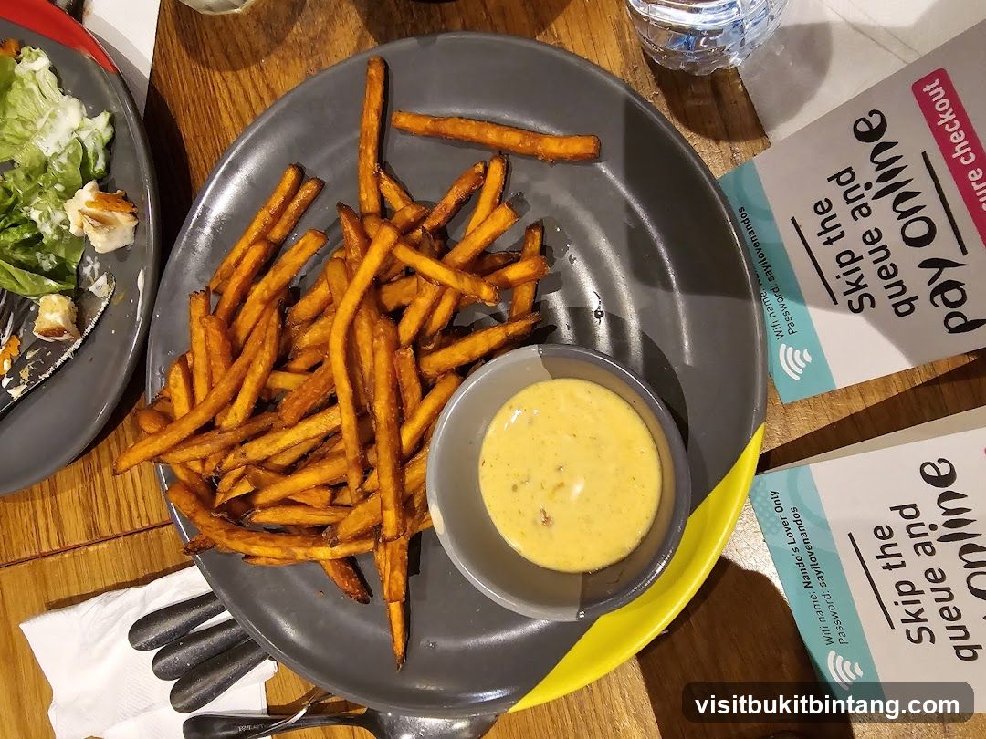 Sweet Potato Fries with Dip