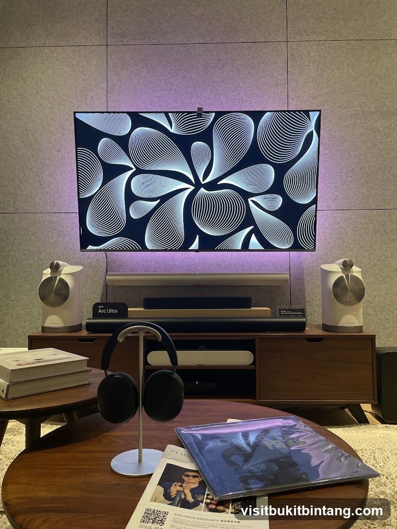 Audio Equipment Display