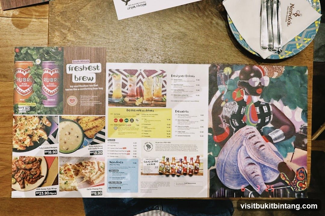 Nando's Menu