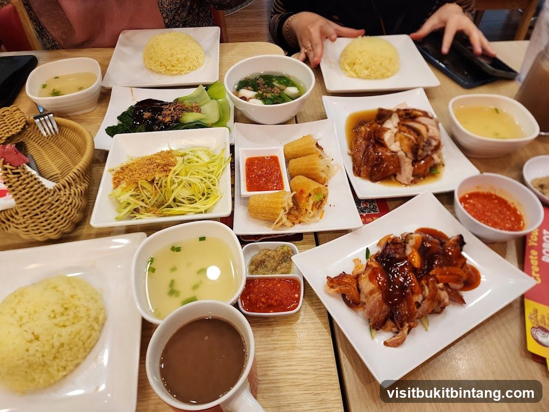 Hainanese Chicken Rice Meal