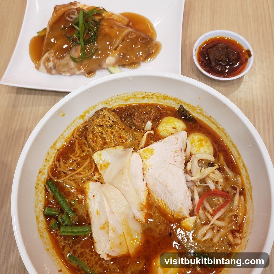 Chicken and Curry Noodles