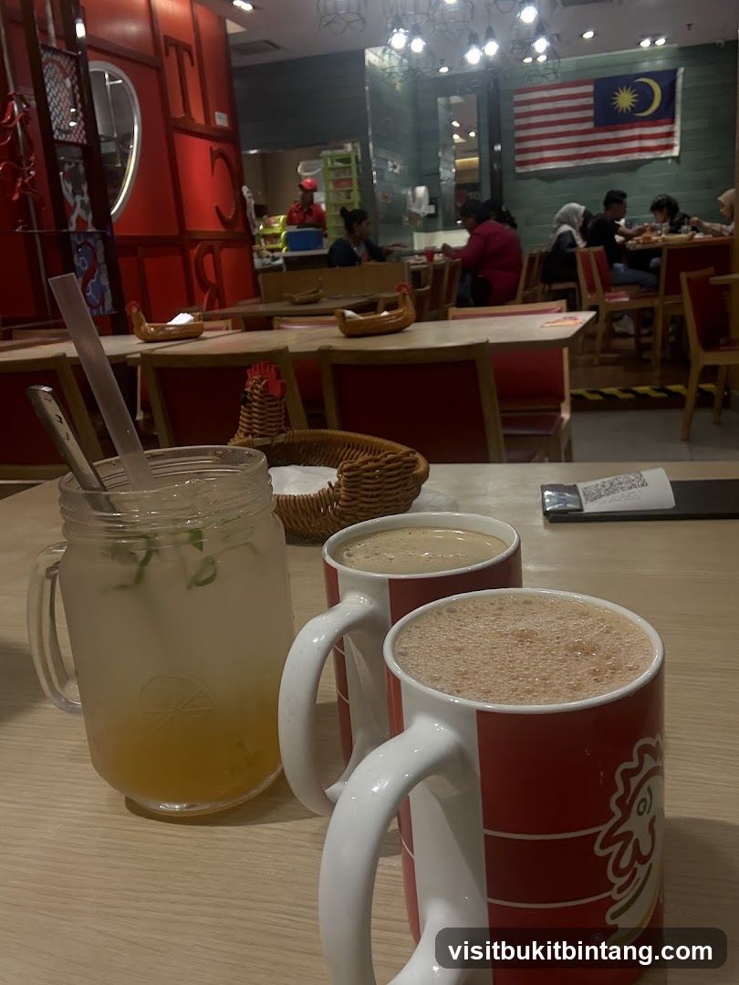 Restaurant Interior with Drinks