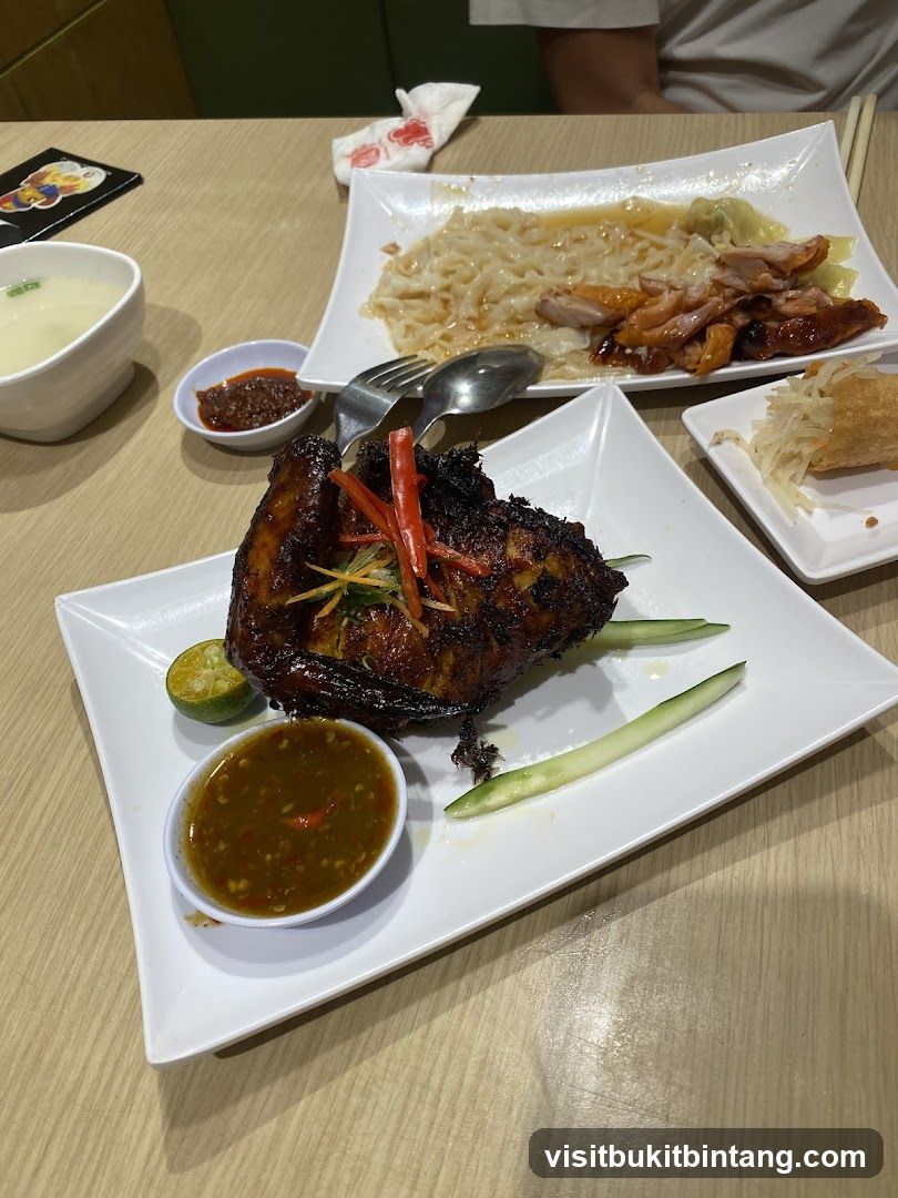 Roasted Chicken and Noodles