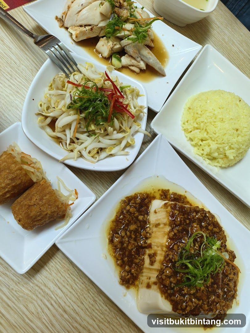 Hainanese Chicken Rice Meal