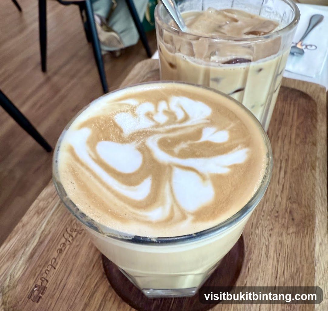 Latte Art and Iced Coffee