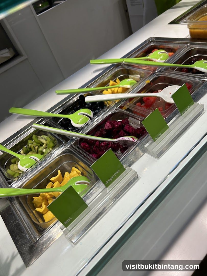 Fruit Toppings Bar