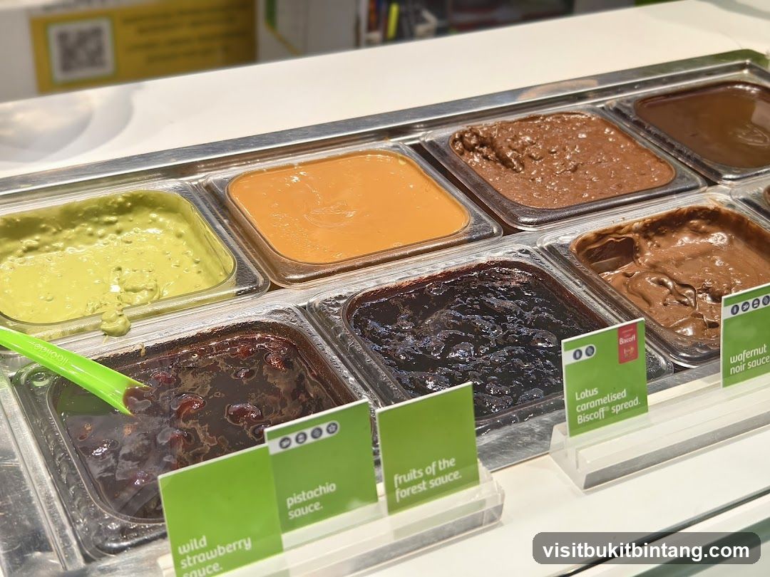 Sauce Selection